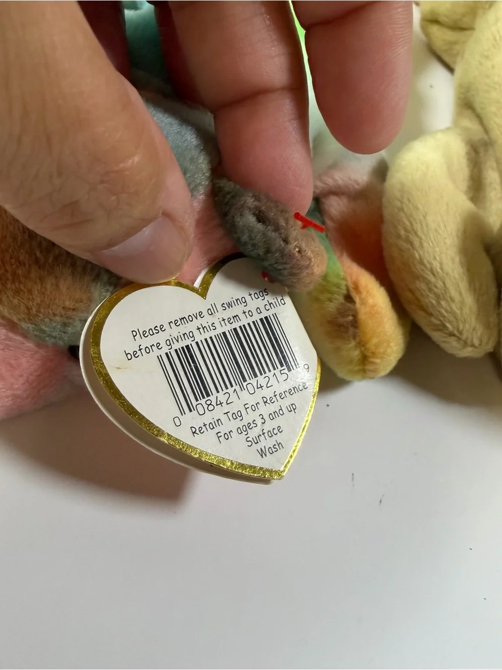 Ty Plush Small Dog Assortment - Tan, Multicolor & Light Brown